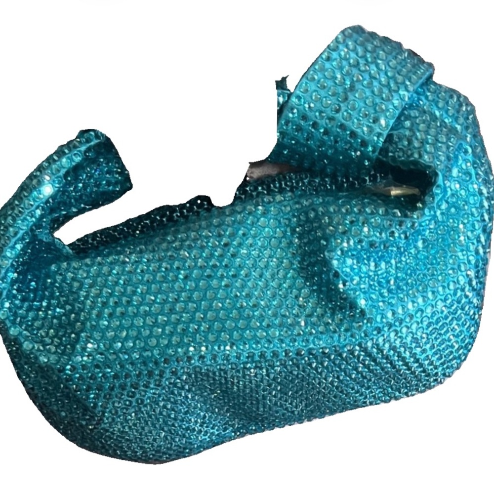 Rhinestone blue bag